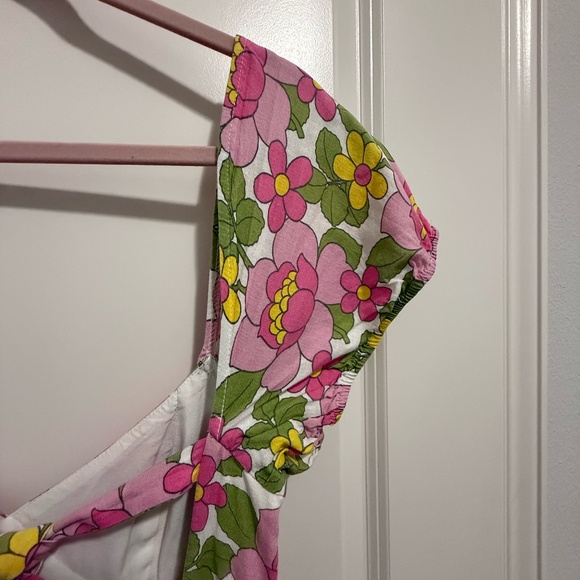 Show Me Your Mumu Cathy Maxi Dress – Groovy Floral – Size Small - Picture 7 of 9